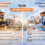 Строительный контроль и технический надзор: в чём разница